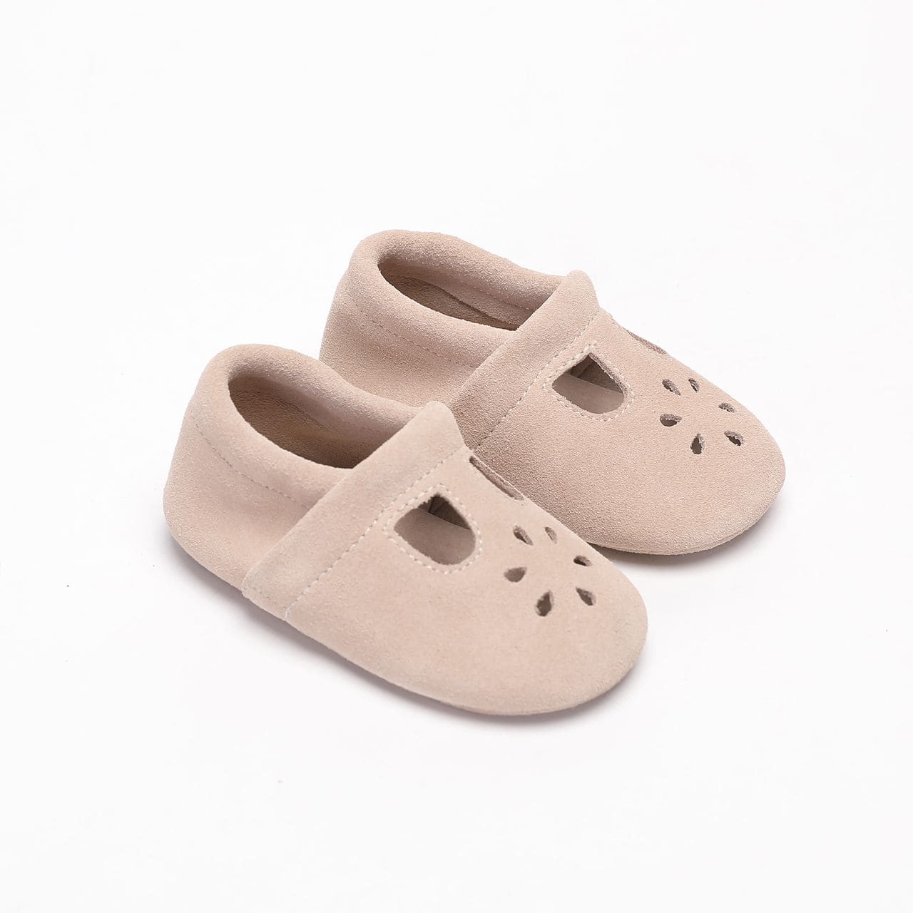 Juna | Babyshoes | Beige suède
