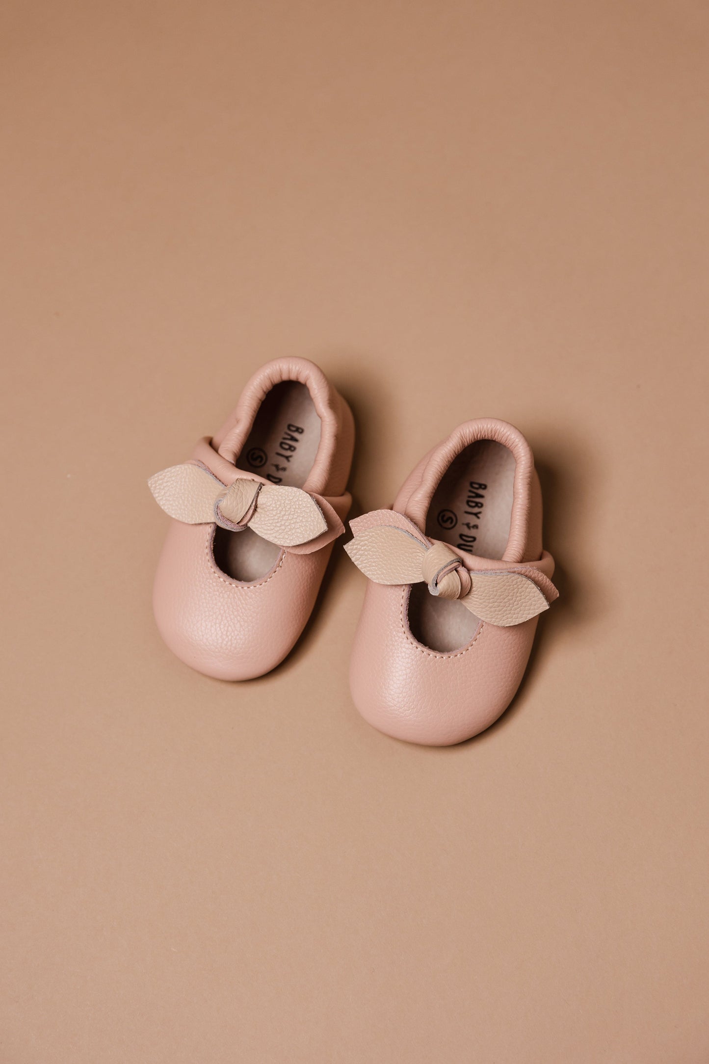 Lilly | Babyshoes | Pink leather