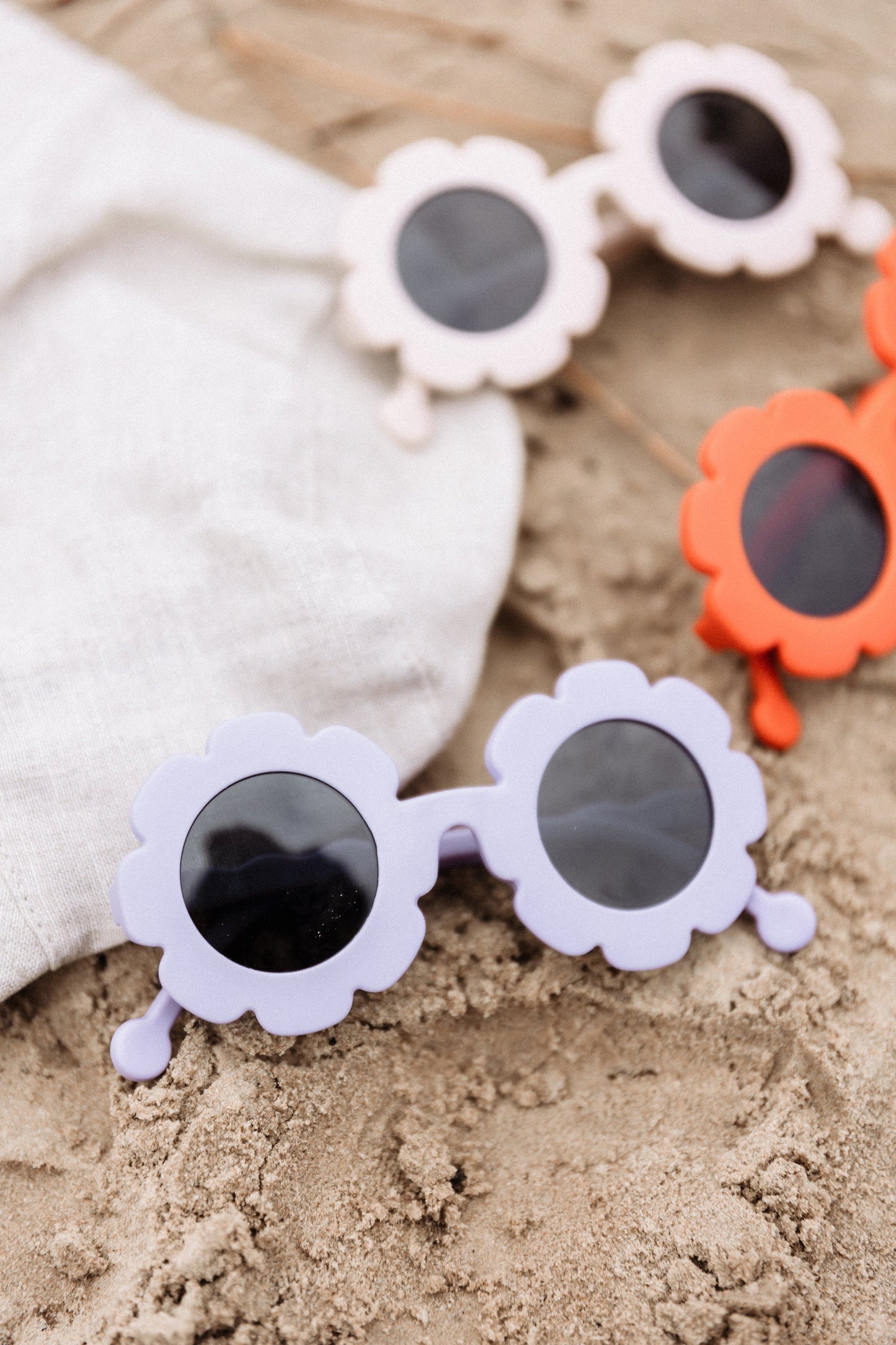 Zonnebril | Flower | Lila