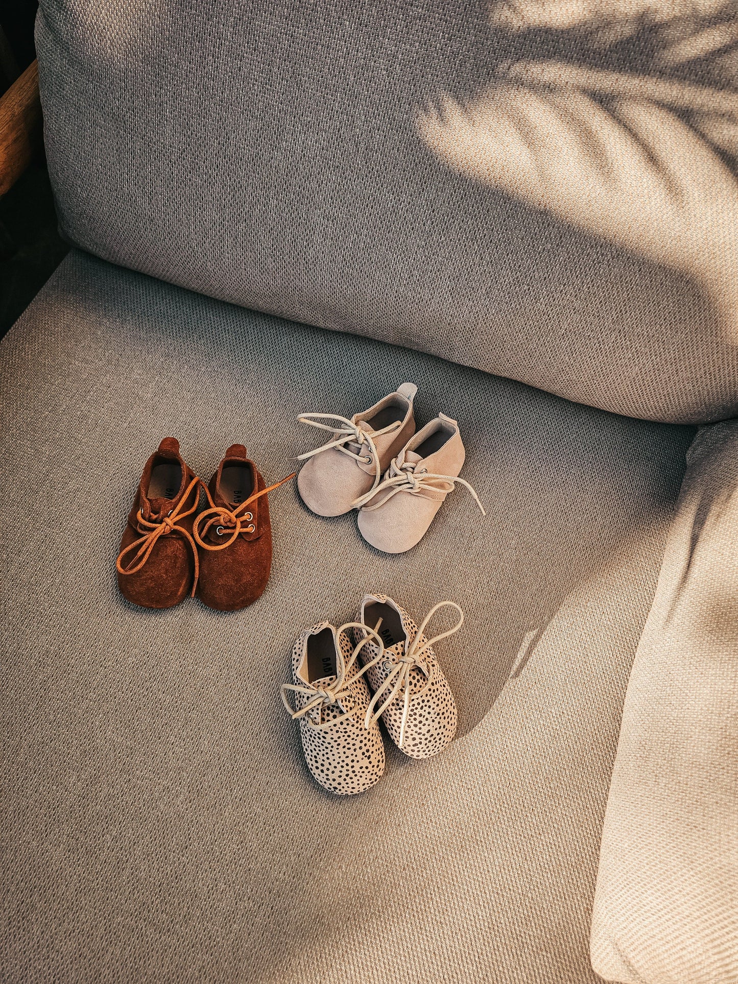 Nova | Babyboots | Camel suede
