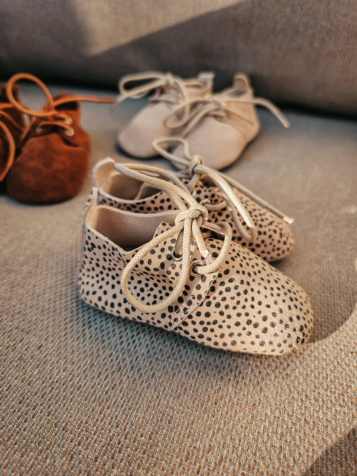 Nova | Babyboots | Speckle suede
