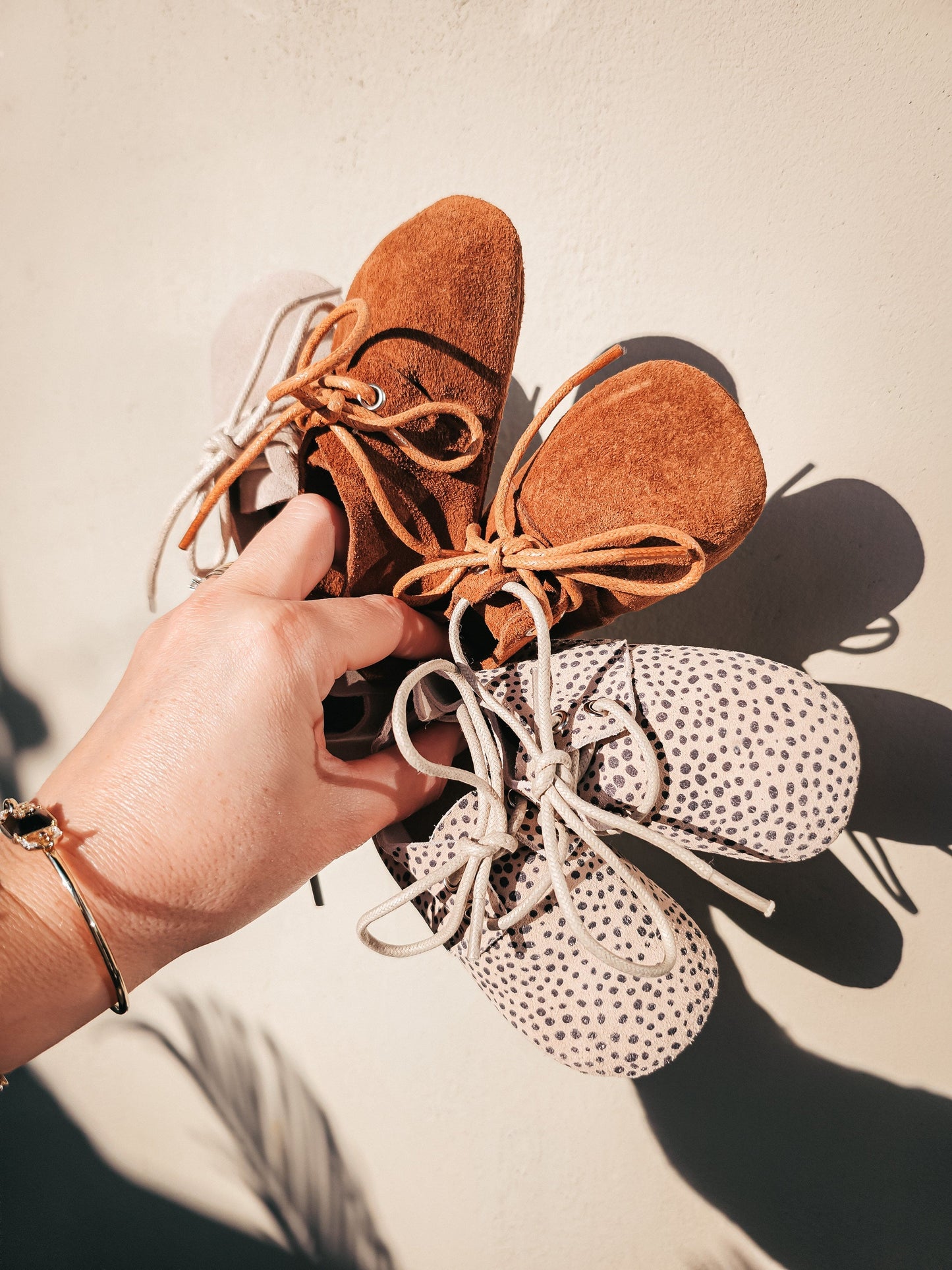 Nova | Babyboots | Speckle suede