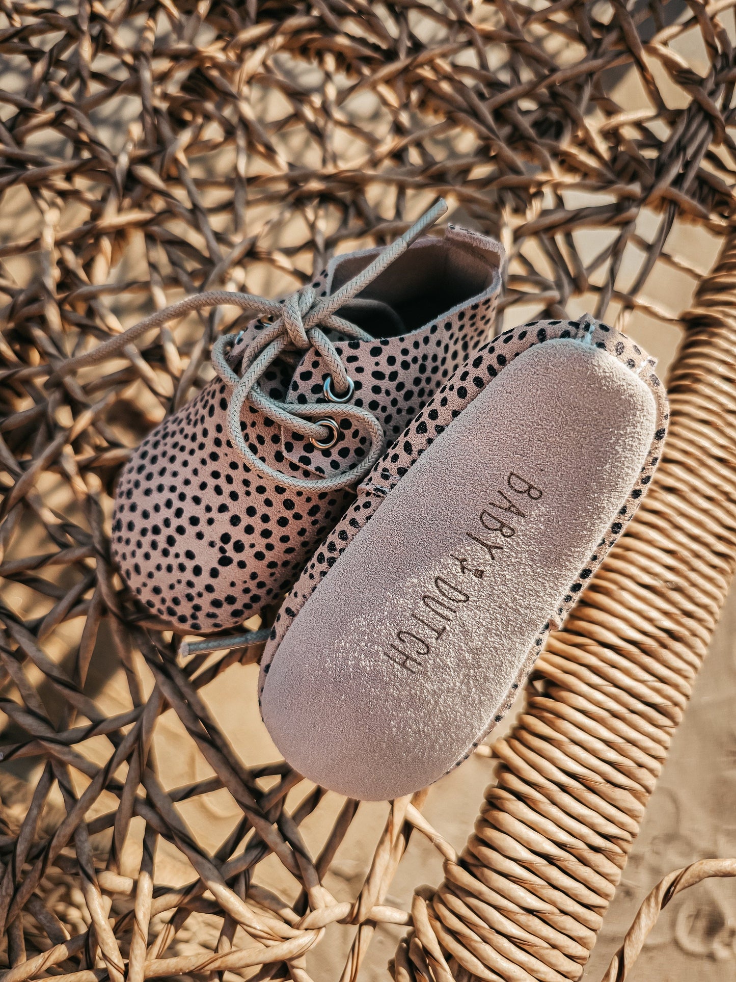 Nova | Babyboots | Speckle suede