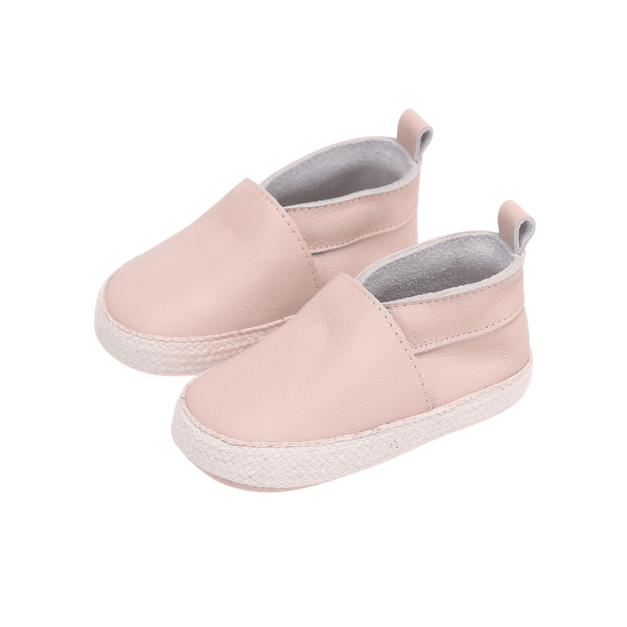 Lou | Babyshoes | Pink leather
