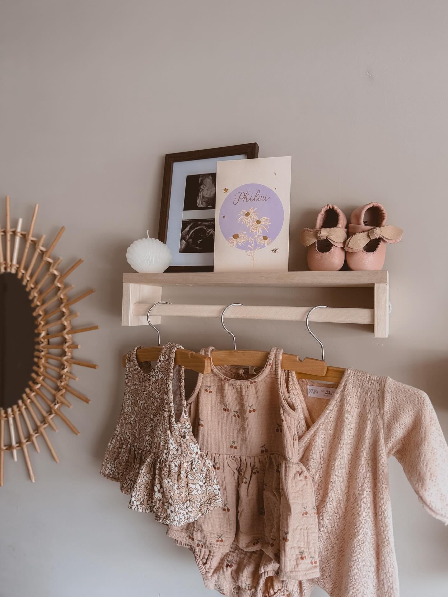 Lilly | Babyshoes | Pink leather
