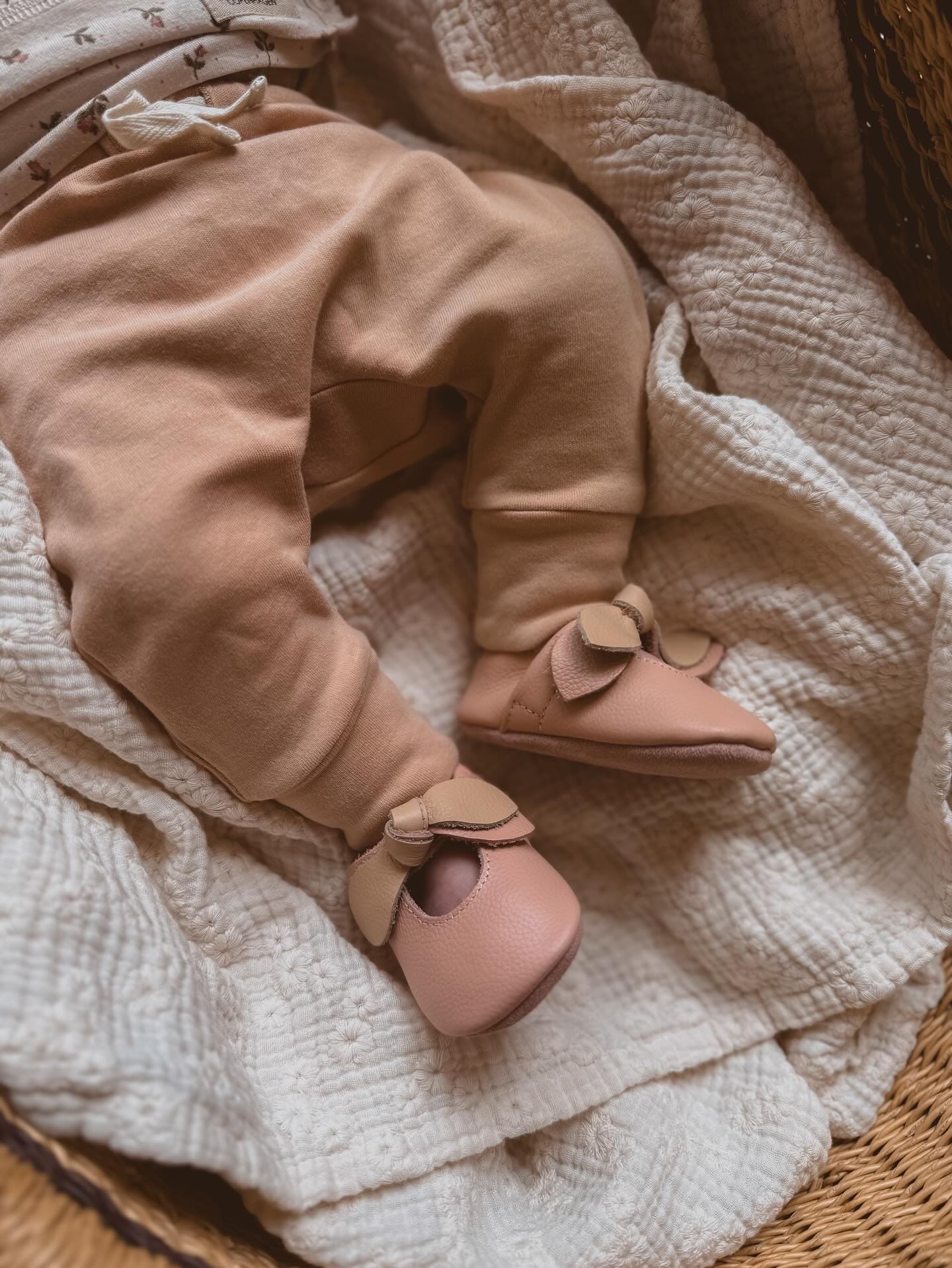 Lilly | Babyshoes | Pink leather