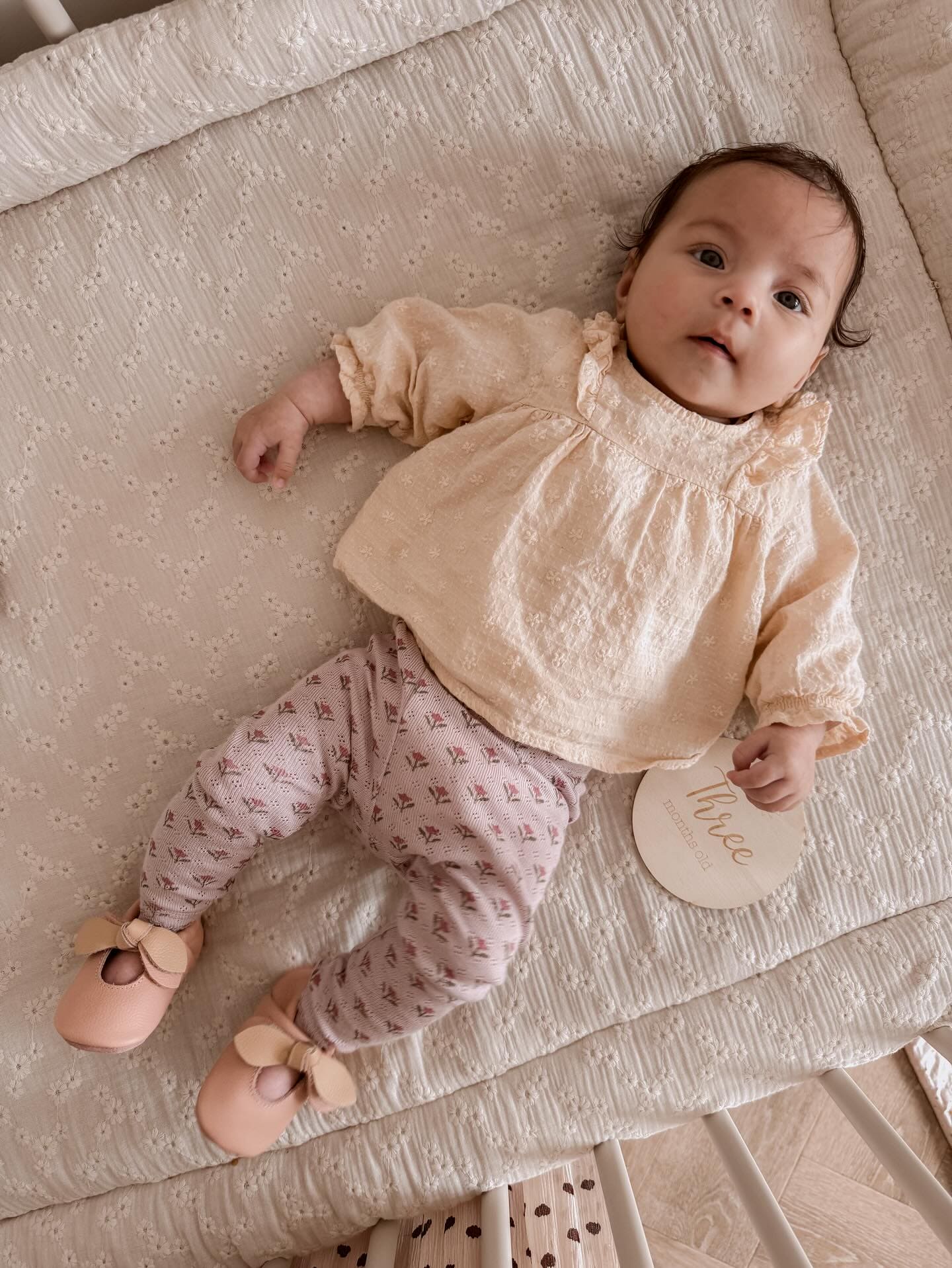 Lilly | Babyshoes | Pink leather