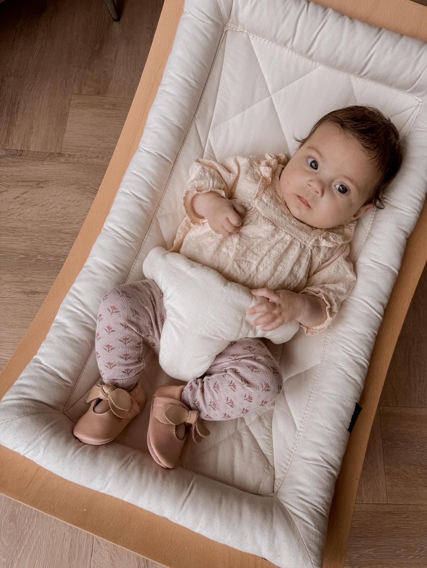 Lilly | Babyshoes | Pink leather