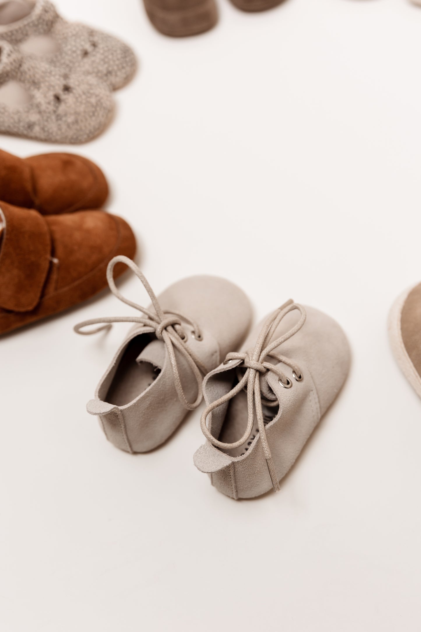 Nova | Babyboots | Camel suede