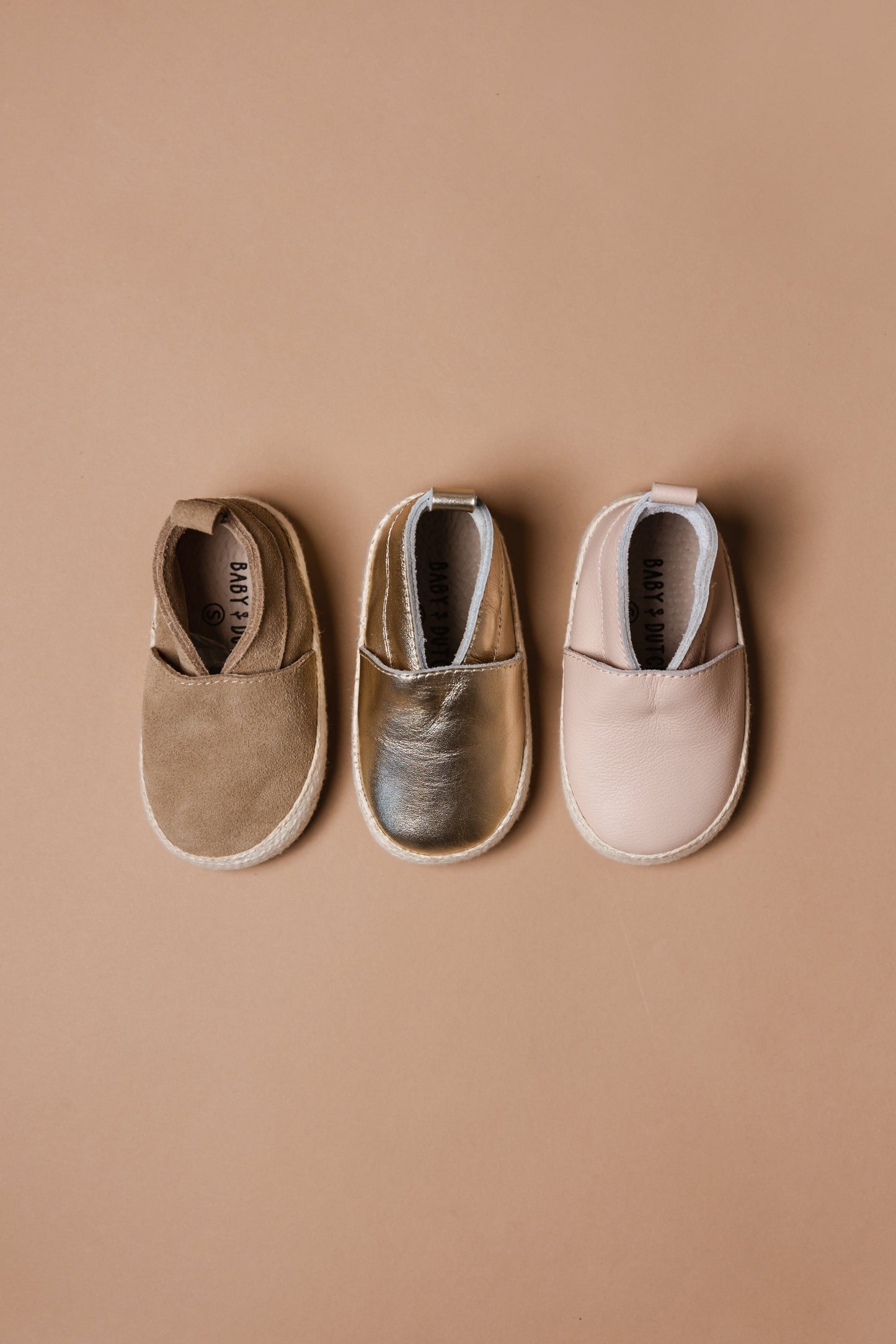 Lou | Babyshoes | Gold metallic
