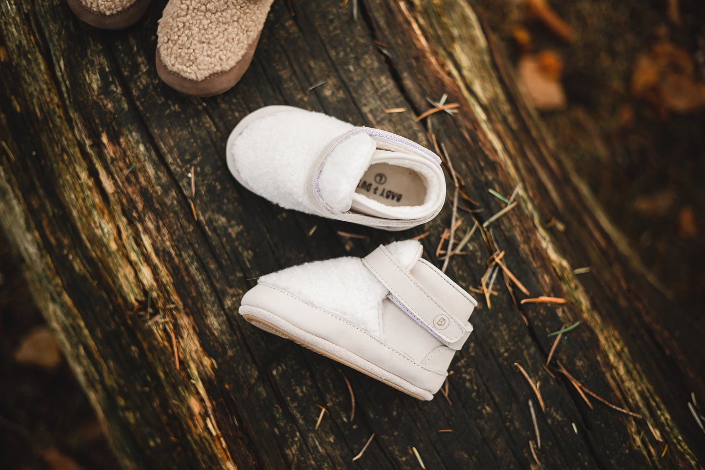 Teddie babyboots | Natural
