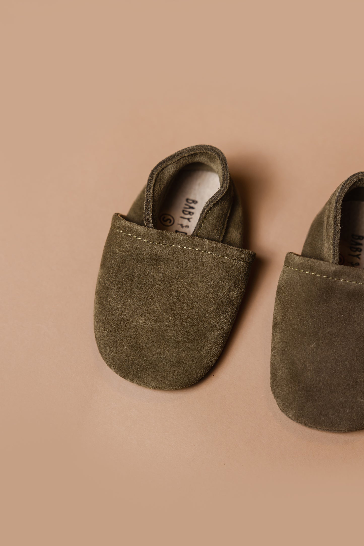 Lio | Babyshoes | Green Suede