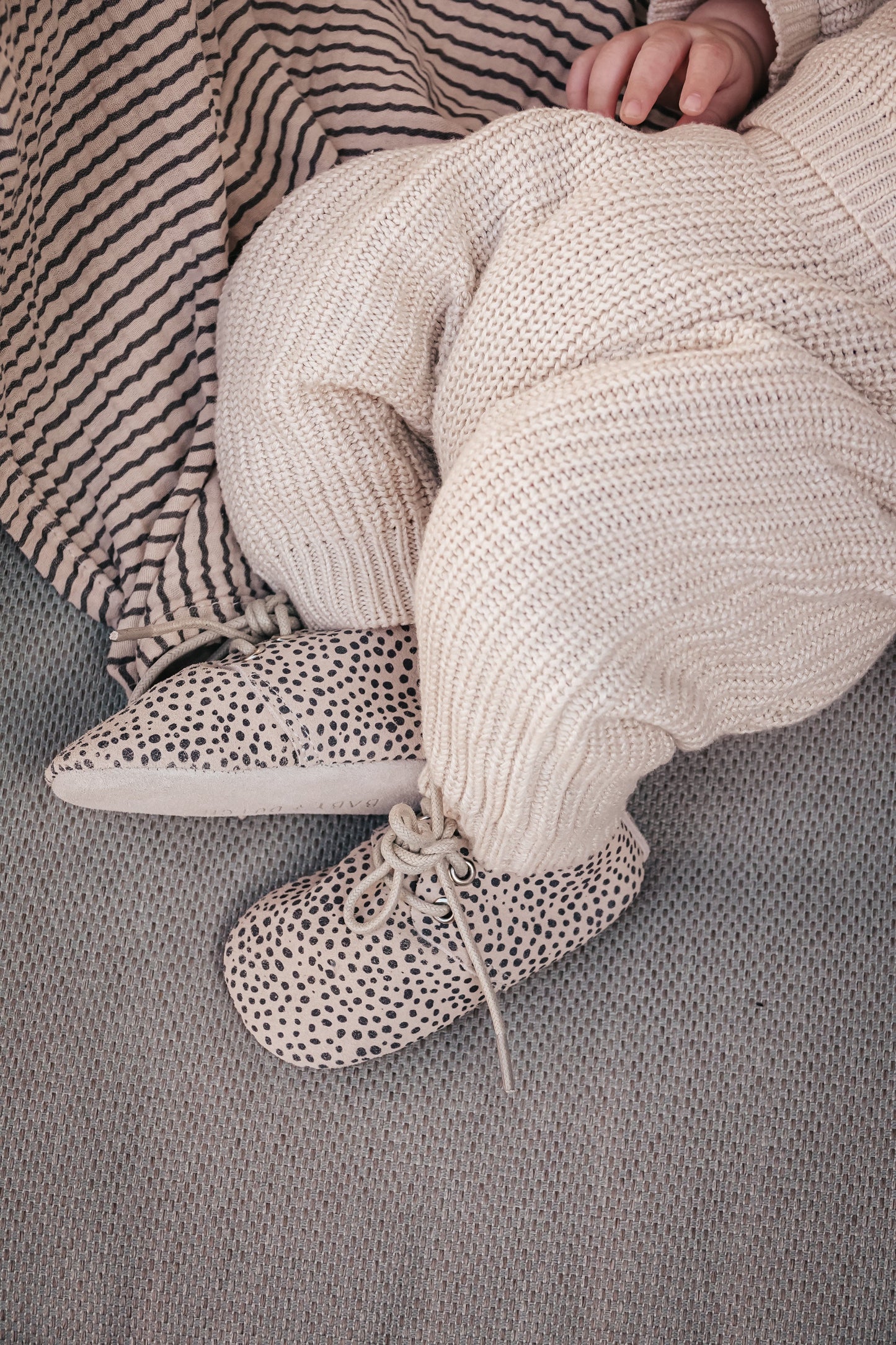 Nova | Babyboots | Speckle suede
