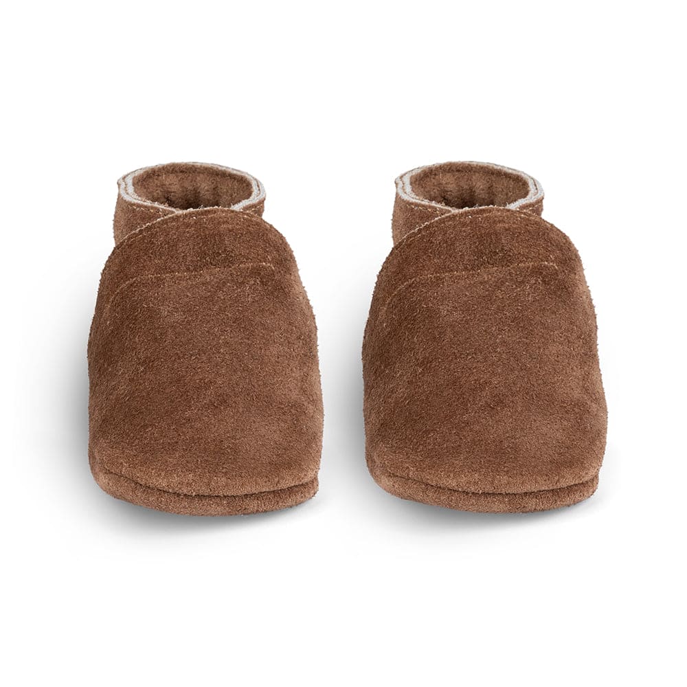 Uni babyshoes | Dark Brown suède