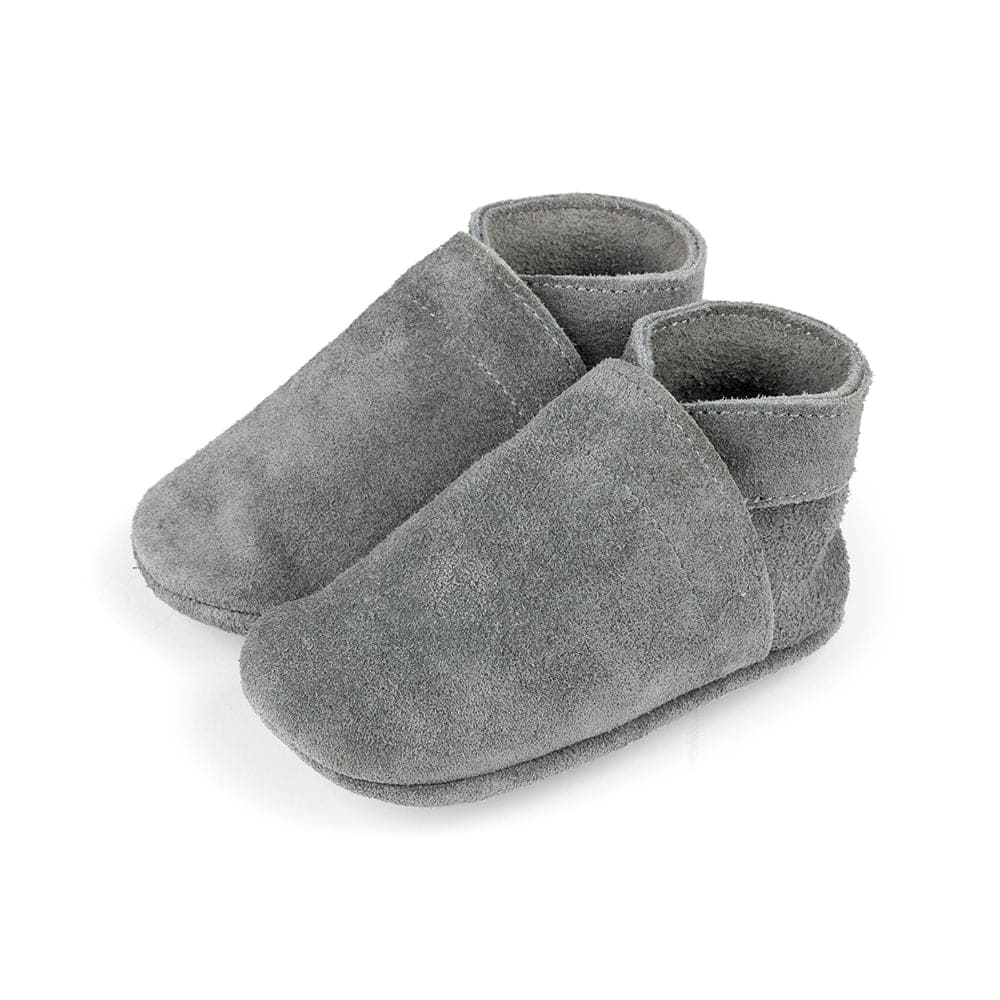 Uni babyshoes | Grey suède
