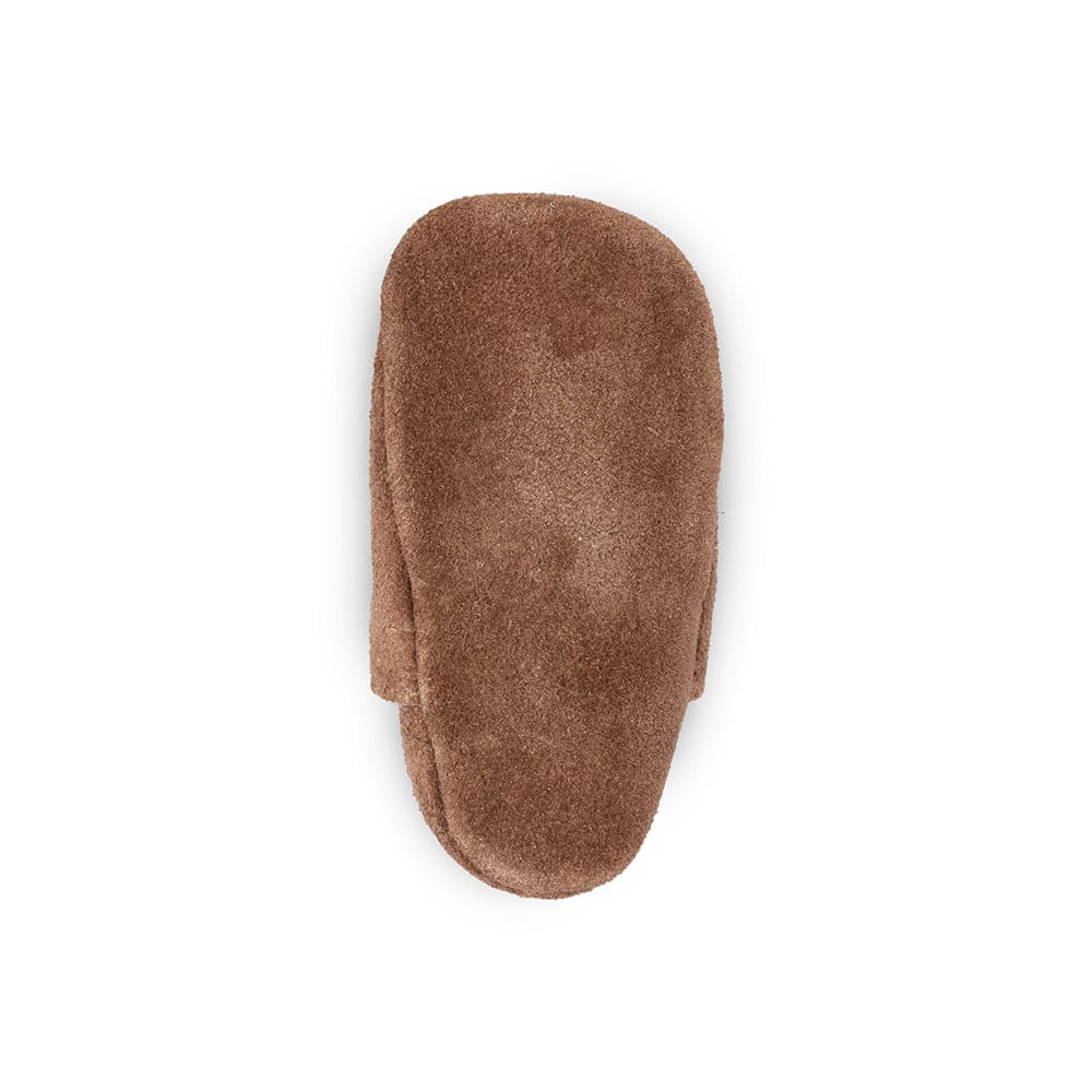 Uni babyshoes | Dark Brown suède