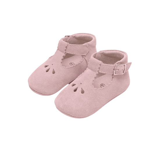 Evi | Babyboots | Pink suède
