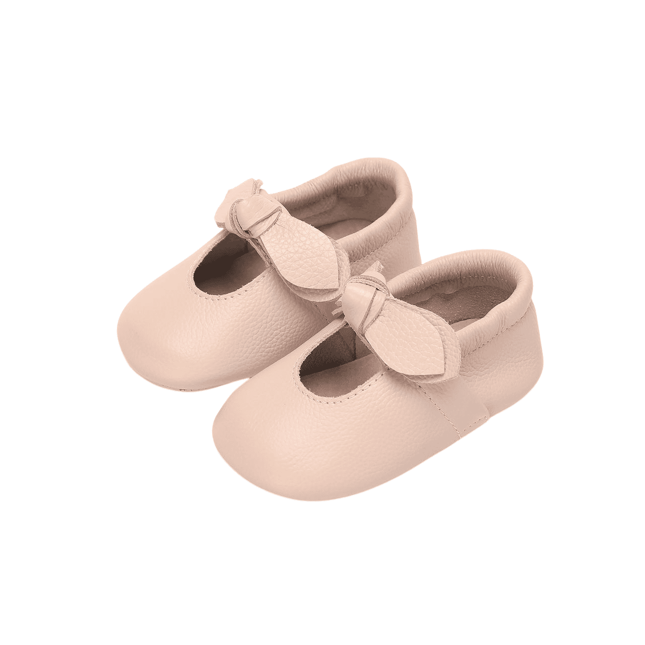 Lilly | Babyshoes | Beige leather