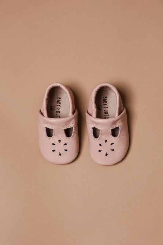 Juna | Babyshoes | Pink leather