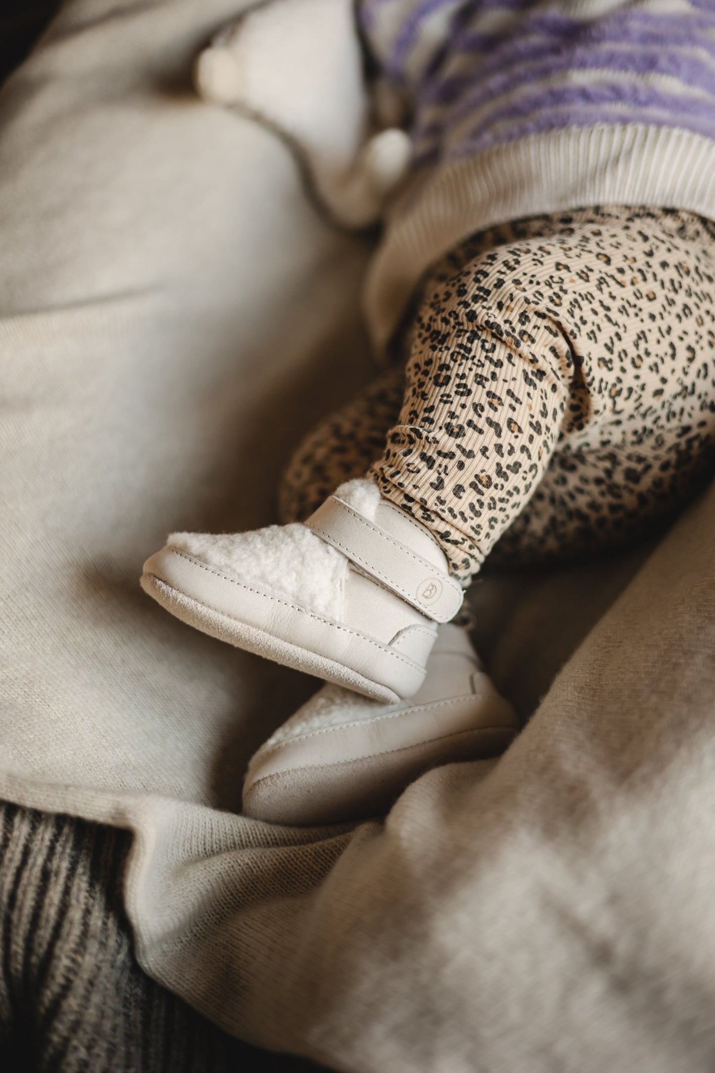 Teddie babyboots | Natural
