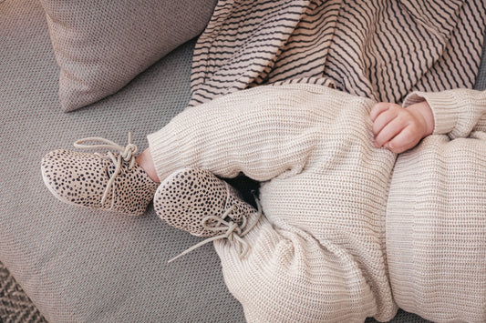 Nova | Babyboots | Speckle suede