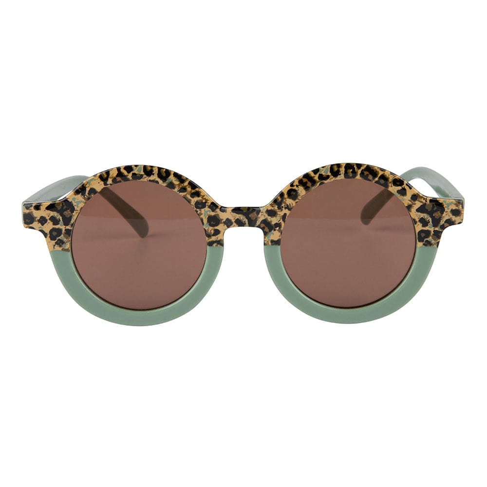Zonnebril Leopard Green