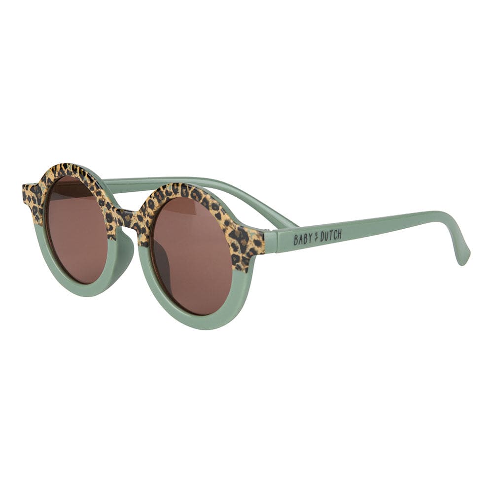 Zonnebril Leopard Green